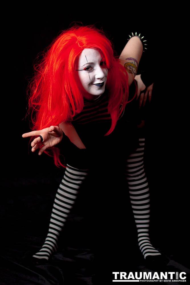 Polly is a beautiful and fearsome creature.