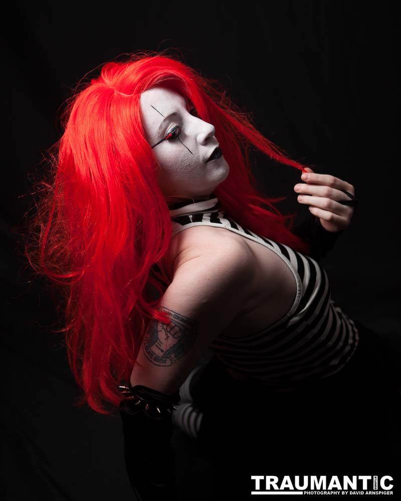 Polly is a beautiful and fearsome creature.