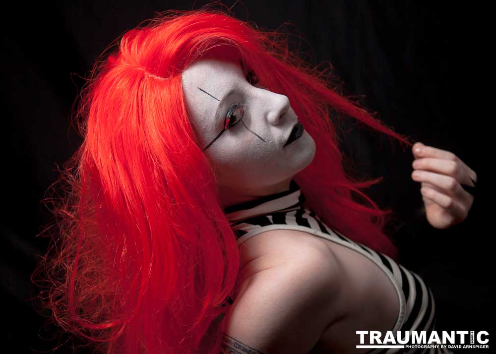 Polly is a beautiful and fearsome creature.