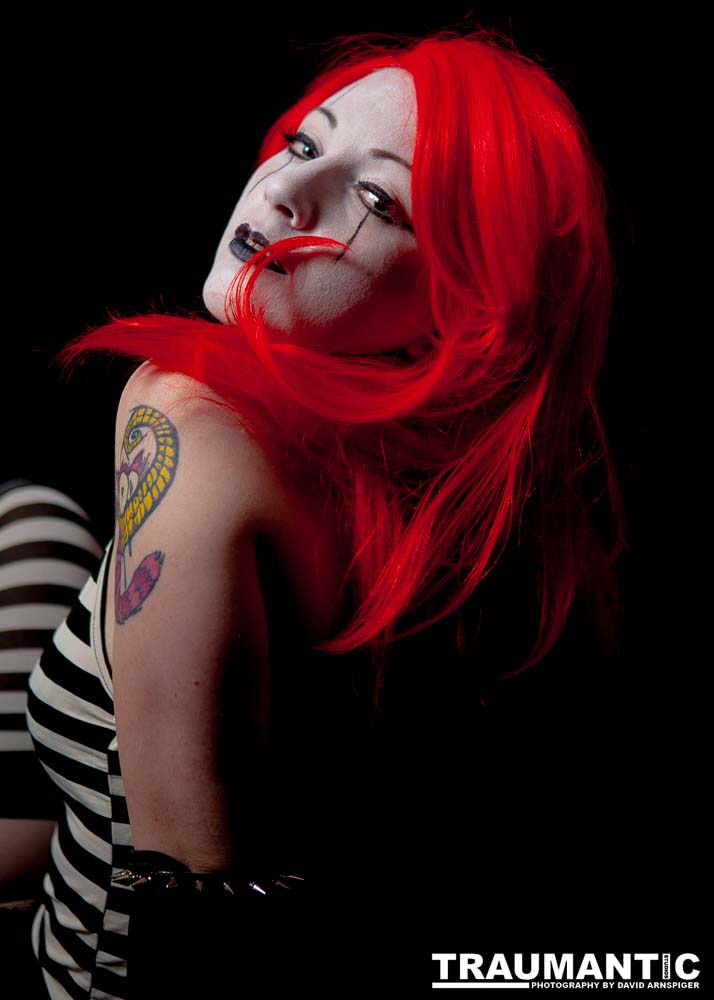 Polly is a beautiful and fearsome creature.