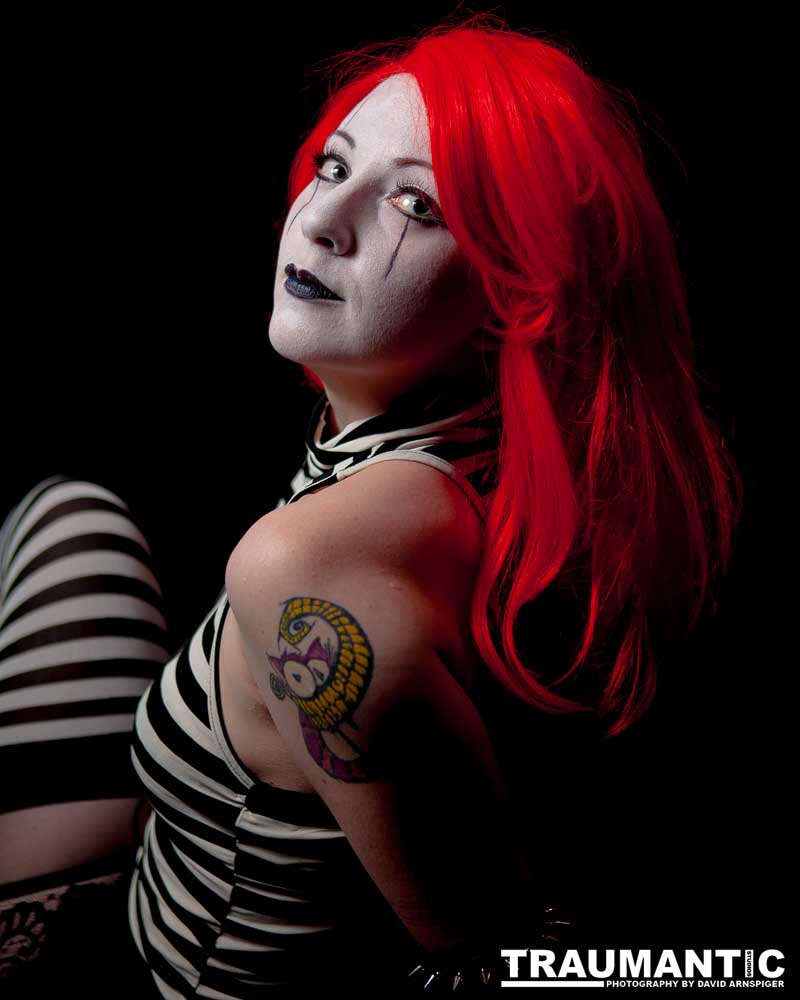 Polly is a beautiful and fearsome creature.