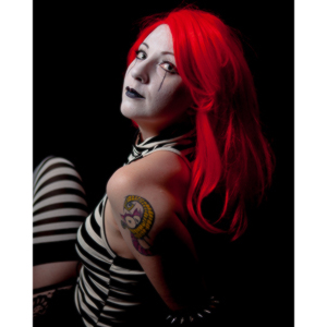 Polly is a beautiful and fearsome creature.