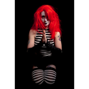 Polly is a beautiful and fearsome creature.