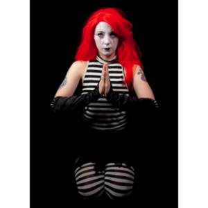 Polly is a beautiful and fearsome creature.