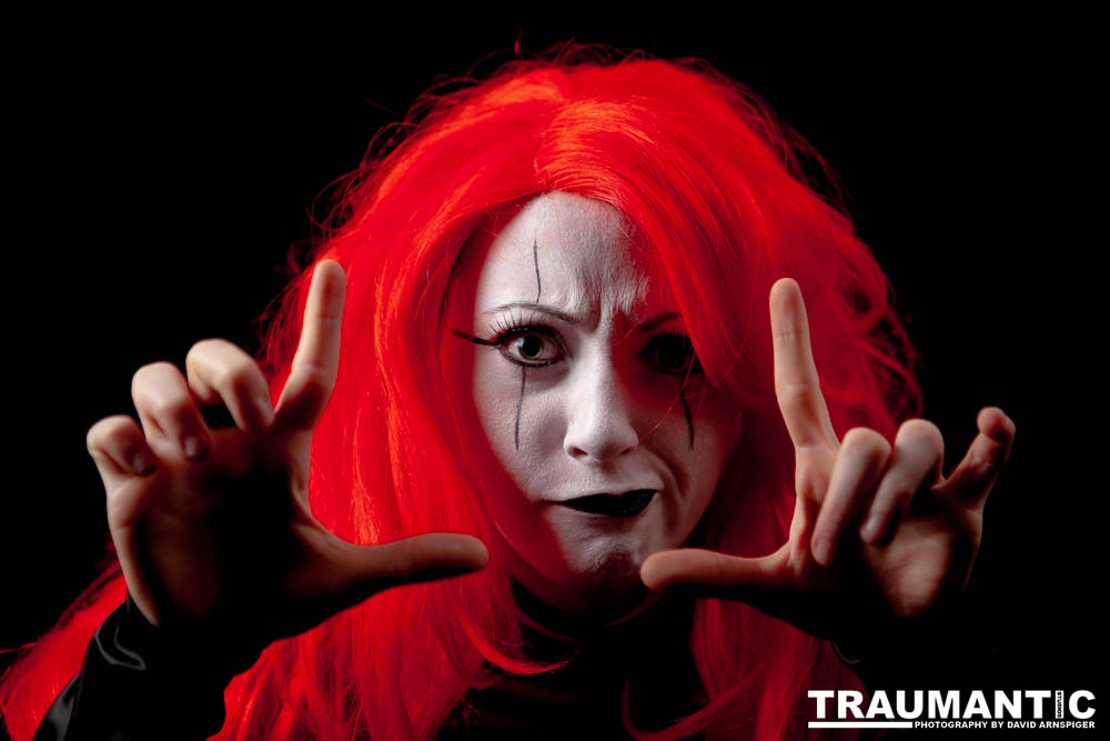 Polly is a beautiful and fearsome creature.