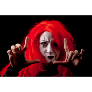 Polly is a beautiful and fearsome creature.