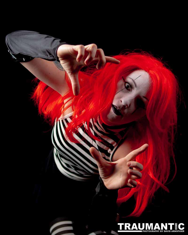 Polly is a beautiful and fearsome creature.