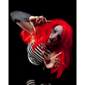 Polly is a beautiful and fearsome creature.