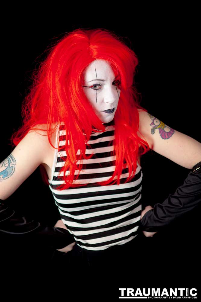 Polly is a beautiful and fearsome creature.