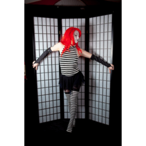 Polly is a beautiful and fearsome creature.