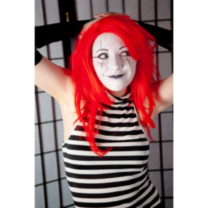 Polly is a beautiful and fearsome creature.