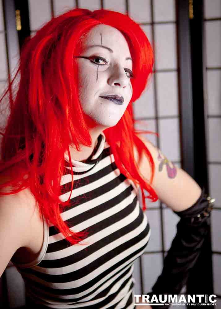 Polly is a beautiful and fearsome creature.