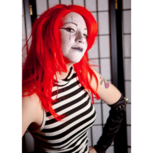 Polly is a beautiful and fearsome creature.