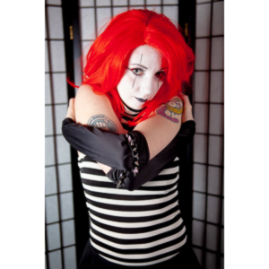 Polly is a beautiful and fearsome creature.