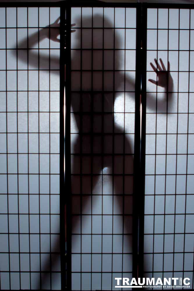 Light, shadow and a lovely woman.  An experiment.