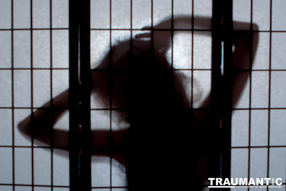 Light, shadow and a lovely woman.  An experiment.