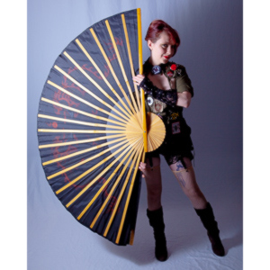 Nuclear Bombshells - Rebecca Mataya is one of the core members of the group.