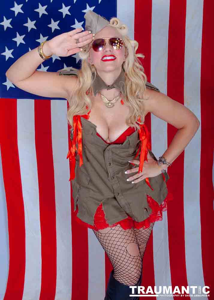 Goldie Goldsmith, post-apocalyptic beauty.