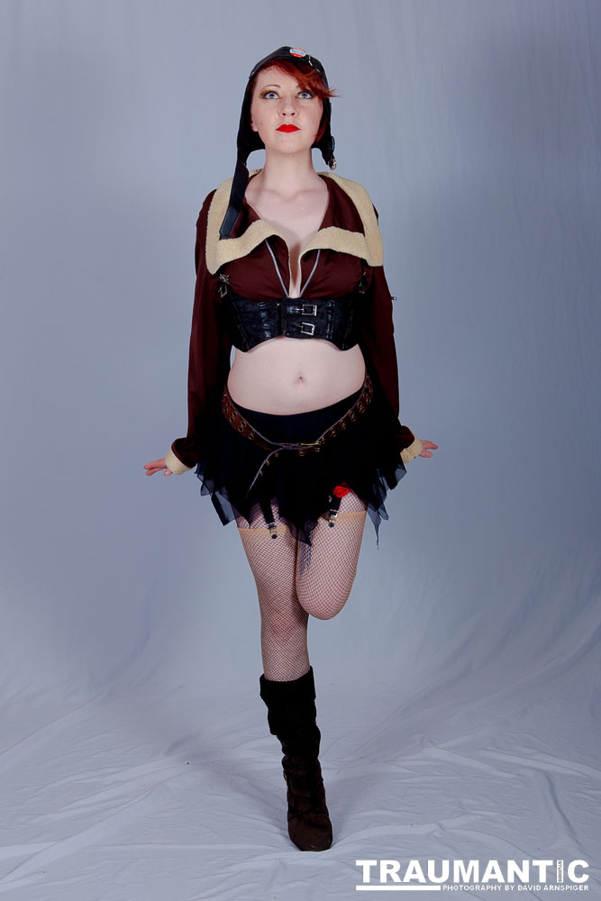 Nuclear Bombshells - Rebecca Mataya creating some steampunk sex appeal.