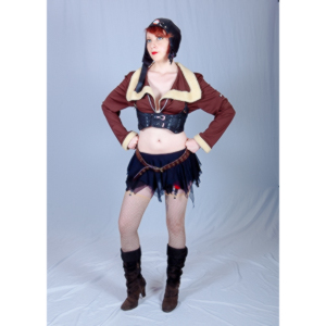 Nuclear Bombshells - Rebecca Mataya creating some steampunk sex appeal.