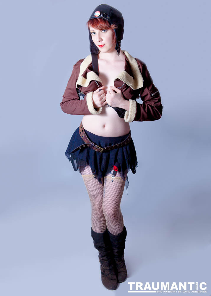 Nuclear Bombshells - Rebecca Mataya creating some steampunk sex appeal.