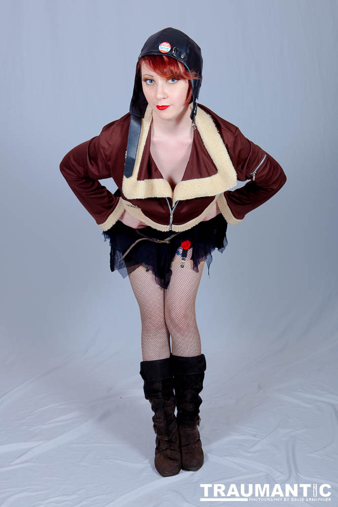 Nuclear Bombshells - Rebecca Mataya creating some steampunk sex appeal.