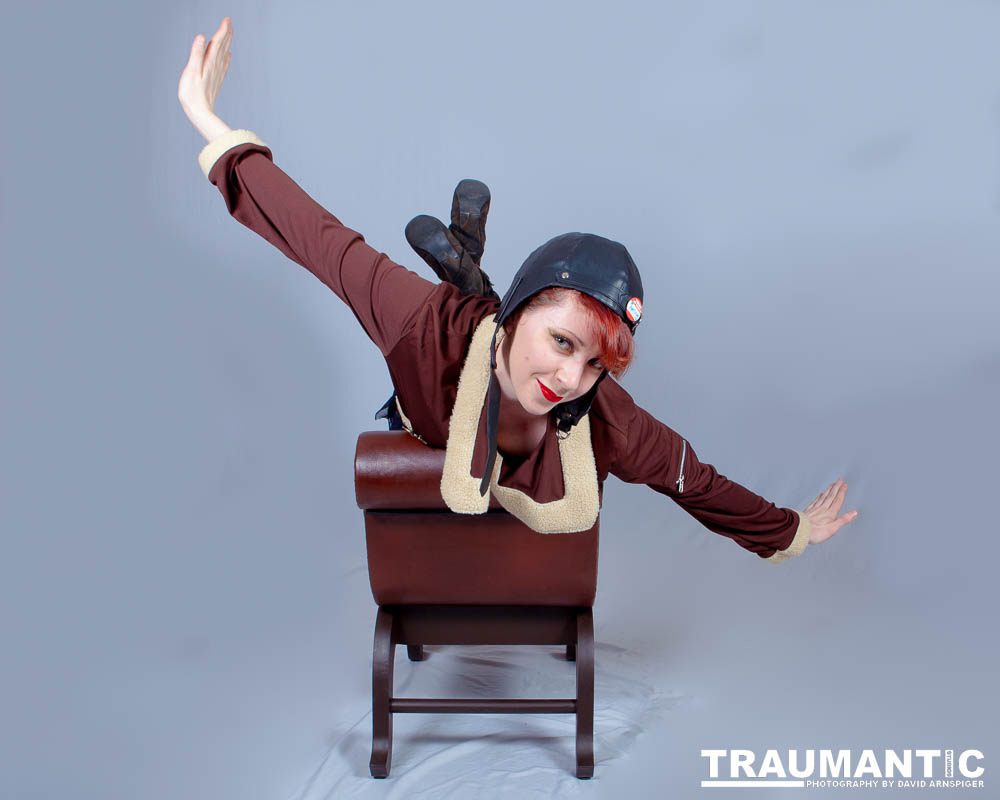 Nuclear Bombshells - Rebecca Mataya creating some steampunk sex appeal.