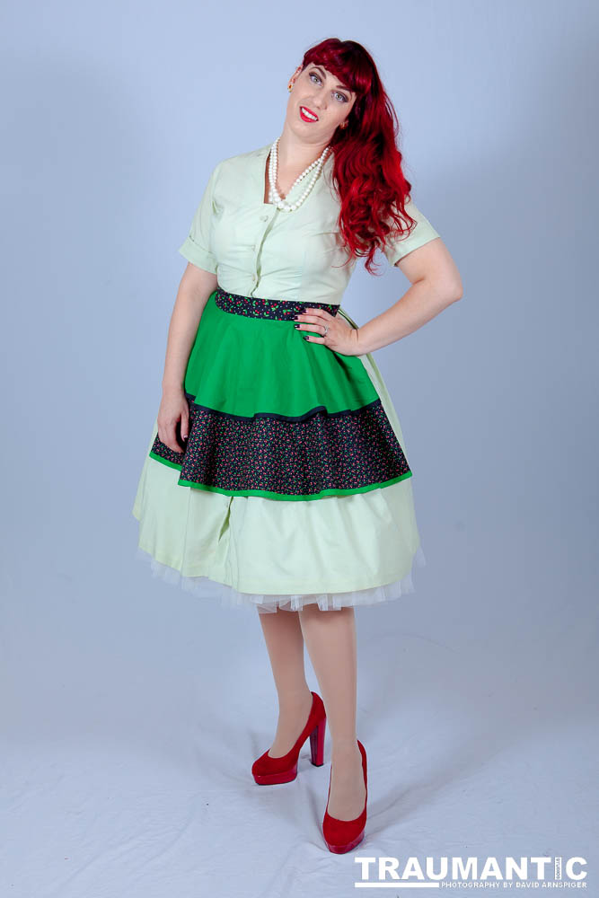 A fun glamour type session with a beautiful redhead.