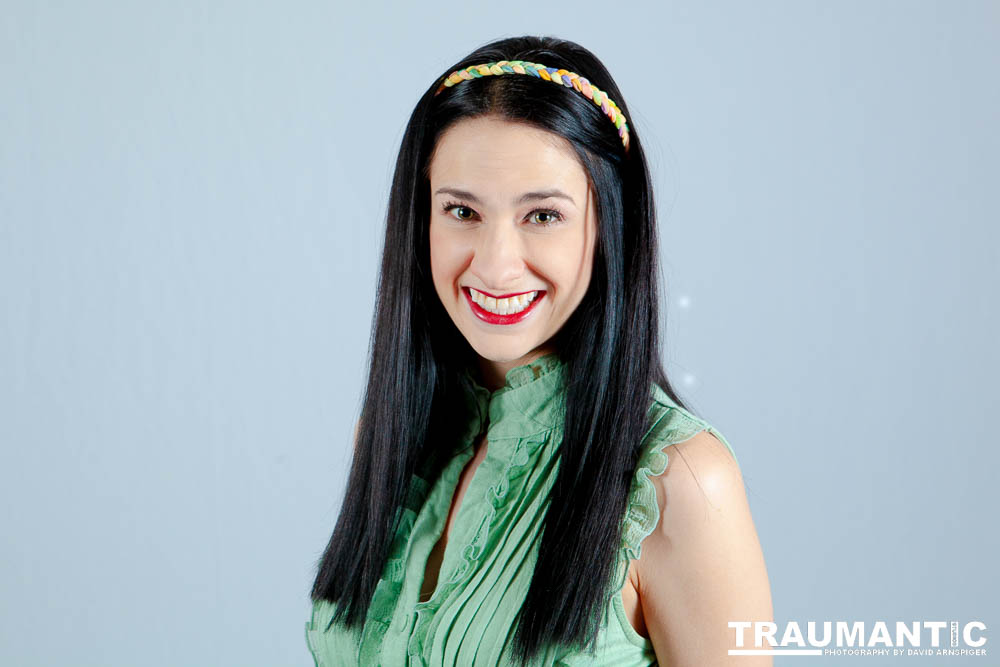 A portrait session with a beautiful singer.