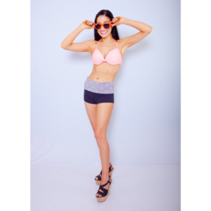 A bikini shoot for Kate to use in self promotion.