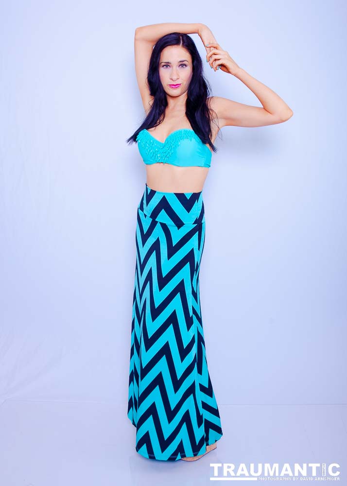 A bikini shoot for Kate to use in self promotion.