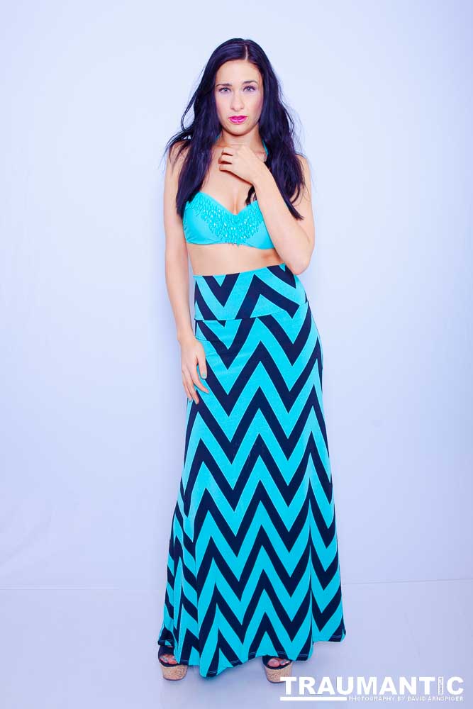 A bikini shoot for Kate to use in self promotion.