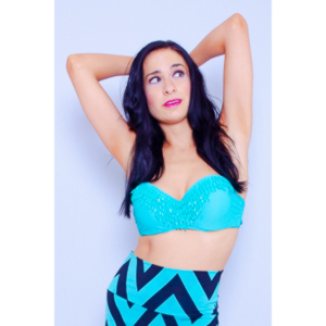 A bikini shoot for Kate to use in self promotion.