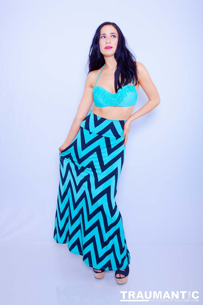 A bikini shoot for Kate to use in self promotion.