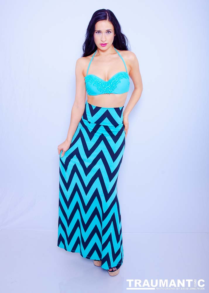 A bikini shoot for Kate to use in self promotion.