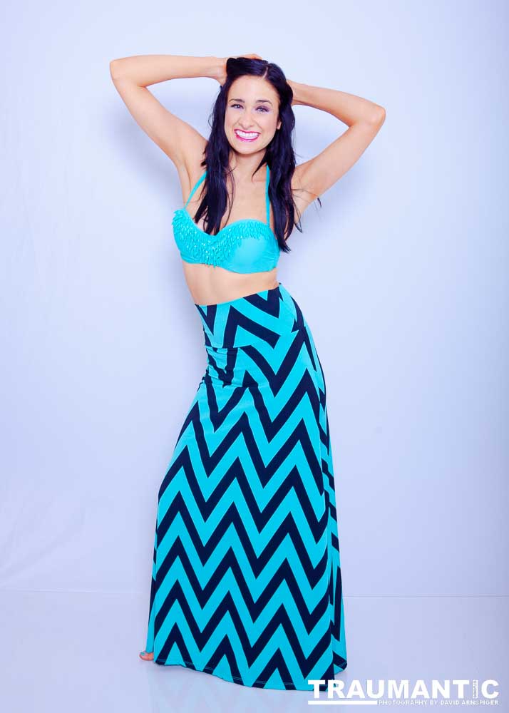 A bikini shoot for Kate to use in self promotion.