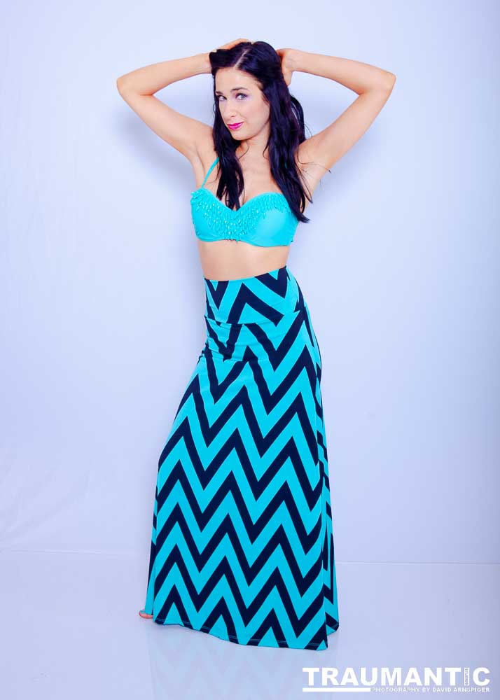 A bikini shoot for Kate to use in self promotion.