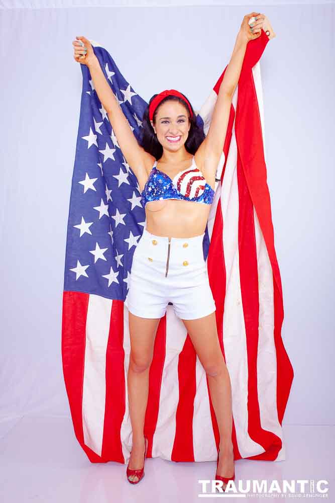 A bikini shoot for Kate to use in self promotion.