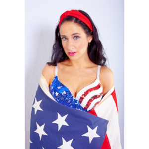 A bikini shoot for Kate to use in self promotion.