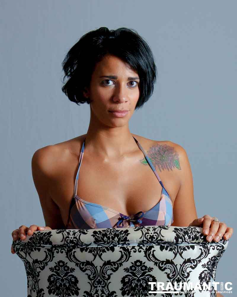 A little practice session with a local  model.