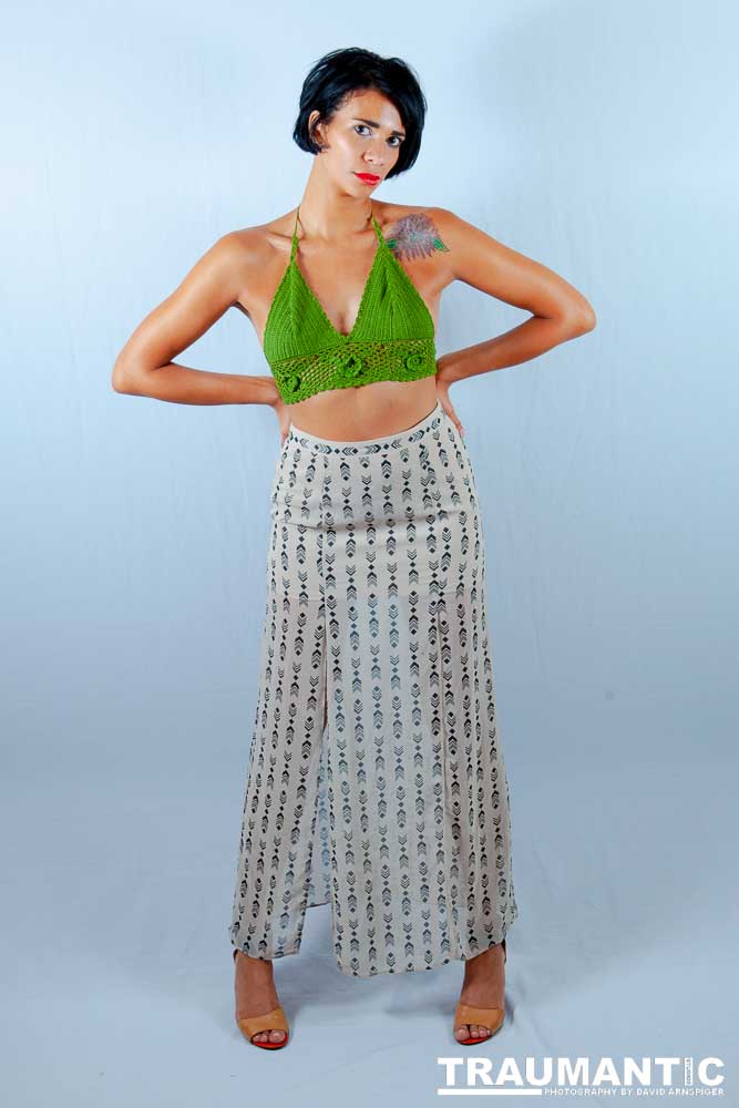 A little practice session with a local  model.