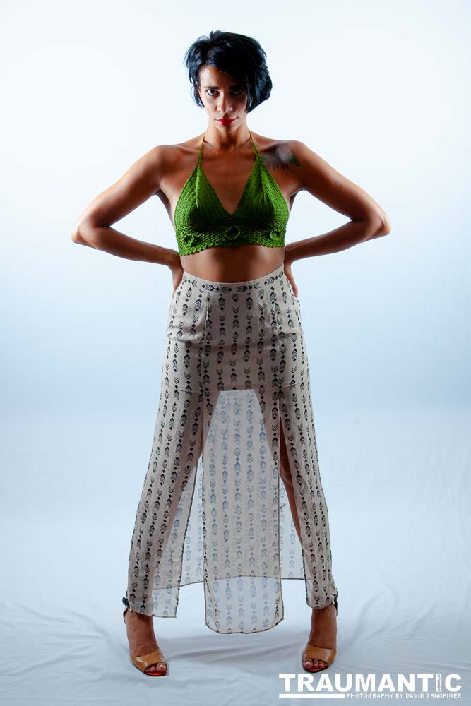 A little practice session with a local  model.