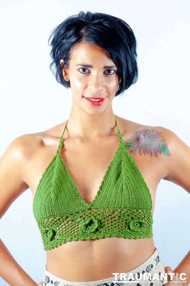 A little practice session with a local  model.