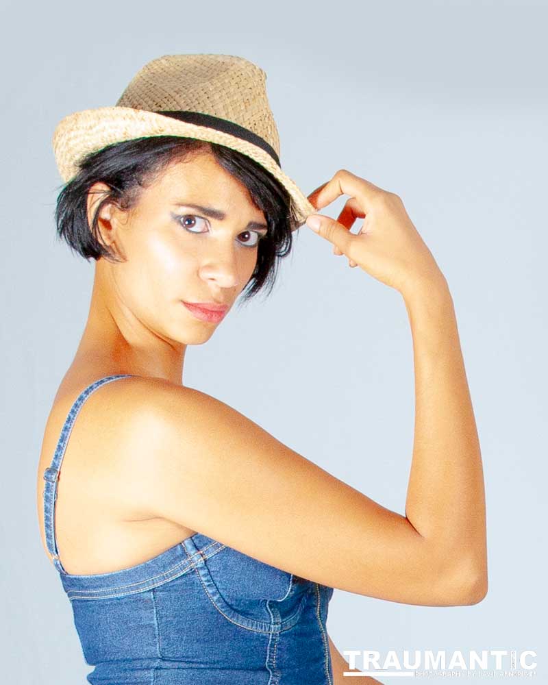 A little practice session with a local  model.