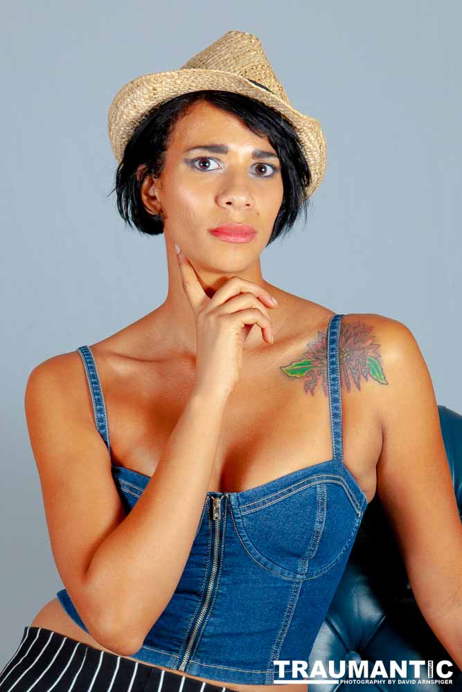 A little practice session with a local  model.