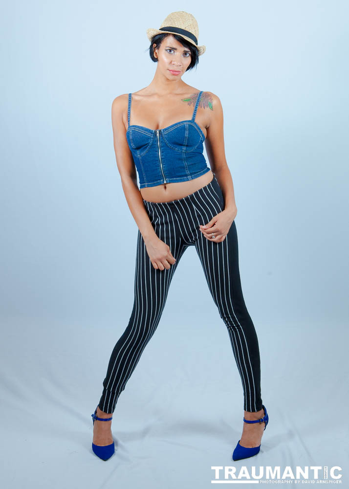 A little practice session with a local  model.