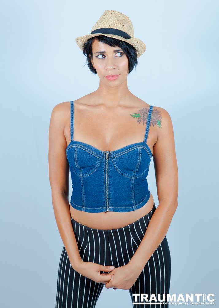 A little practice session with a local  model.