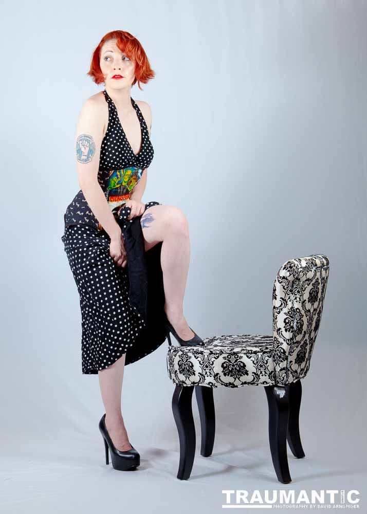 A fun little pinup style shoot with Rebecca Mataya.