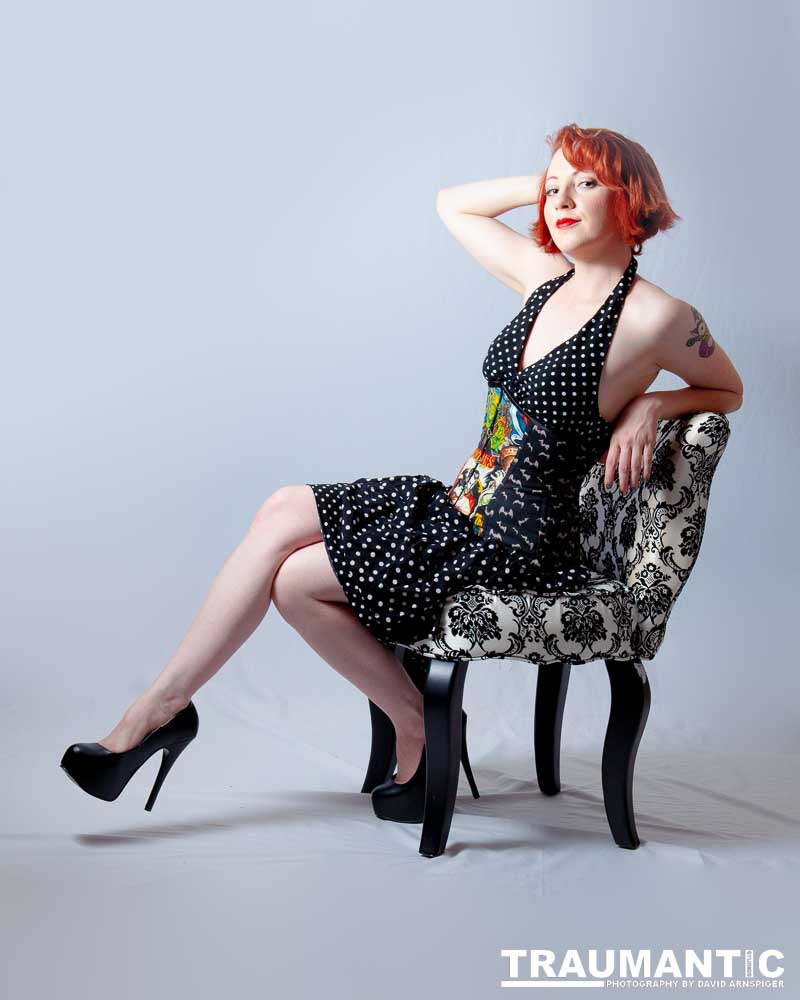 A fun little pinup style shoot with Rebecca Mataya.