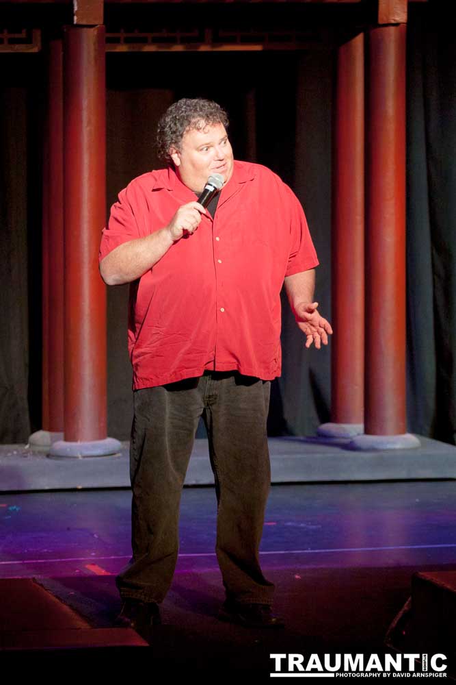 A great local comedy and burlesque act.  This was the second to last show they did in the main ballroom of the Clarion Hotel and Casino in Las Vegas.